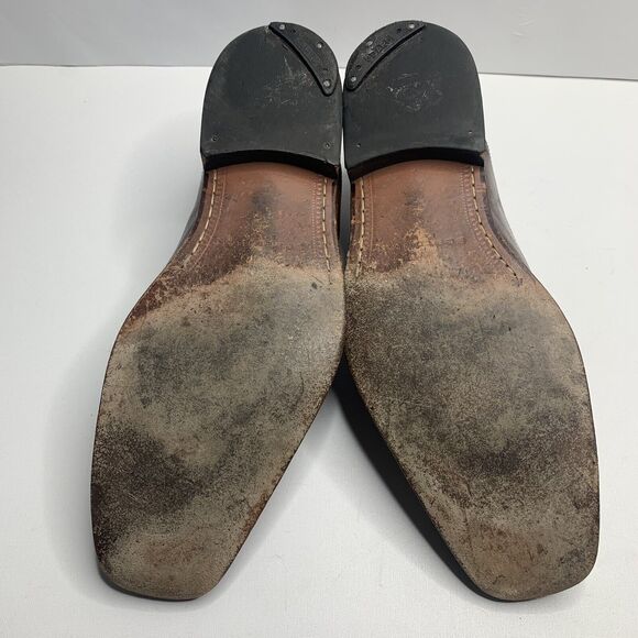 Bostonian Luxe Brown Leather Dress Casual Shoes Loafers main image 8